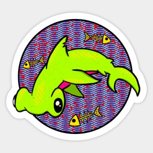 Hammerhead Vibes Sticker